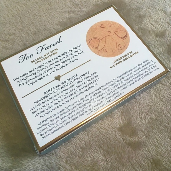 Too Faced Clover Highlighter in Glowver BNIB - Picture 8 of 15